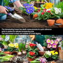 Garden Tools Set 83 Piece, Succulent Tools Set Included, Heavy Duty Aluminum Gardening Tools for Gardening, Non-Slip Ergonomic Handle, Durable Storage Tote Bag, Gifts for Men Women by GreenHaven Gardens