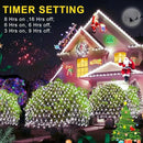 KNONEW Christmas Net Lights 360 LEDs 13ft x 9.8ft Outdoor Mesh Lights Connectable Waterproof 8 Modes & Timer Plug-in Net Fairy Lights for Bushes Garden Party Wedding Holiday,Cool White by GreenHaven Gardens