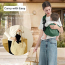 Baby Sling Carrier, Toddler Carrier Sling with Double Safety Buckle and Adjustable Shoulder Strap(7-30lbs), Baby Carriers One Size Fits All, Dark Green by TinyTreasures Baby Boutique