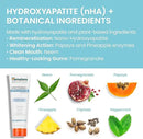 Himalaya Botanique Whitening + Hydroxyapatite Toothpaste, Peppermint - Nano Hydroxyapatite to Support Remineralization and Restore Enamel, Appropriate for Sensitive Teeth - Gluten Free, 4 oz, 4 Pack by CozyNest Decor