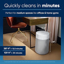 BLUEAIR Air Purifiers for Medium Rooms, Bedroom, Kitchen, Cleans 1,858 sqft in one hour, HEPASilent Smart Air Cleaner for Home, Pets, Allergies, Virus, Dust, Mold, Smoke - Blue Pure 311i Max by TinyTreasures Baby Boutique