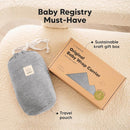 KeaBabies Baby Wrap Carrier - All in 1 Original Baby Carrier Newborn to Toddler Sling, Easy to Wear, Hands Free Bonding, Lightweight, Breathable Infant Wraps (Classic Gray) by TinyTreasures Baby Boutique