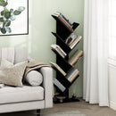 Furinno Bookshelf 9-Tier Floor Standing Tree Bookcase, Espresso by TinyTreasures Baby Boutique