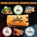 BBQ Blanket for Resting Meat, 22 in Smoker Meat Resting Blanket, Reusable Smoker Grilling Meat Insulated Resting Bag with Wide Mouth for Large Gifts for Men/Dad with Box, Brown by GreenHaven Gardens