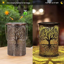 Solar Lanterns Outdoor Waterproof,Hanging Solar Tree of Life Lights Garden Decor,Gardening Birthday Gifts for Women Mom Grandma,Metal Hollowed-Out Lanterns for Yard,Patio,Backyard,Porch by GreenHaven Gardens