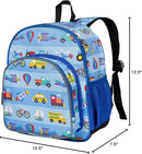 Wildkin 12-inch Kids Backpack – Padded, Adjustable, Ideal for Daycare & Travel - On the Go by TinyTreasures Baby Boutique