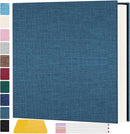 Zesthouse Large 18In Photo Album Self Adhesive 60 Pages, Scrapbook Albums with Sticky Page Holds 10x12 & 8x10 & 5X7 & 4x6 Pictures, DIY Photo Book Ideal Gift for Family Wedding Baby by TinyTreasures Baby Boutique