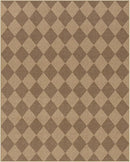 Lahome Checkered Easy Jute Rug 8x10, Washable Rugs for Living Room Dining Room Farmhouse Indoor Outdoor Mat, Neutral Checkerboard Non Slip Black Carpet for Office Backyard Patio by CozyNest Decor