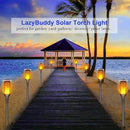 Large Solar Torch Light with Flickering Flame, Upgraded 3-in-1 Solar Fire Lights Outdoor Hanging Lanterns, Festival Decorations Solar Powered Tiki Torches for Garden, Pathway, Lawn, Yard by GreenHaven Gardens