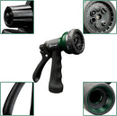 AUTOMAN-Garden-Hose-Nozzle, ABS Water Spray Nozzle with 7 Adjustable Watering Patterns, Slip Resistant for Watering Plants, Lawn& Garden, Washing Cars, Cleaning, Showering Pets & Outdoor Fun. by GreenHaven Gardens