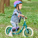Adjustable Kids Bike Helmet with Knee & Elbow Pads Set, Color Gradient Design for Boys and Girls Aged 3-14+, for Skateboarding, Scooter, Roller & Inline Skating, Longboard by TinyTreasures Baby Boutique