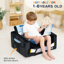 MallBest Kids Sofas Toddler Couch Bed Baby's Upholstered Chair Sleepover Couch Flipout Open Recliner(Black/Police Car) by TinyTreasures Baby Boutique