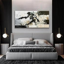 TAIJXAGSG Modern Wall Art Minimalist Abstract Wall Art Prints Painting Cool Robot Black White Canvas Art Wall Decor Picture For Bedroom Office Living Room Home Wall Decor 24"X48" by CozyNest Decor