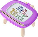Magnetic Drawing Board, Doodle Board for Toddler Toys Age 1-2, Magnetic Writing Board, Preschool Learning and Educational Sensory Toys for 1 2 3 Years Old Girl Boy Gift for Birthday, Christmas(Purple) by TinyTreasures Baby Boutique