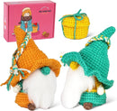 Wizardi Amigurumi DIY Crochet Kit - Gnomes F07N8-M163 by TinyTreasures Baby Boutique
