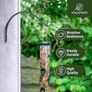 Kingsyard 2-Pack Wall Plant Hanger Outdoor - Heavy Duty Metal Hanging Bracket Hooks for Hanging Plant, Bird Feeders, Lanterns, Wind Chimes Outdoor & Indoor, 14-Inch/Green by GreenHaven Gardens