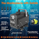 Submersible Water Pump 600GPH/35W Fountain Pumps with Flow Control, Pond Pump Submersible Outdoor with 10ft 3-Core Power cable for Hydroponics, Aquarium, Waterfall, Statuary, Water feature by GreenHaven Gardens