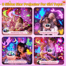 PIKOY Girl Toys, 【3 Slides+96 Projections】 Star Projector & Unicorn Toys & Princess Toy, 2-8 Year Old Girl Birthday Gift, Juguetes para Niñas, Toys for Girls 8-10, Princess Room Decor & Mermaid Toy by TinyTreasures Baby Boutique
