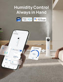 Dreo 11L Smart Humidifier Large Room 700 ft², 100H Cool Mist Air Humidifiers for Bedroom, Top-Fill Self-Cleaning Tank, 26dB, Auto Mode, Aroma Box, RGB Light, Remote & APP Control, Baby, Plant, Blue by TinyTreasures Baby Boutique