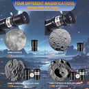 PISEZ Telescope for Adults High Powered ，90mm Aperture 800mm （35X-210X Professional Refractor Travel Astronomical Telescope for Kids & Beginners with Carry Bag, Phone Adapter by TinyTreasures Baby Boutique