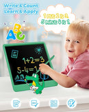 KOKODI 12 Inch LCD Writing Tablet with Anti-Lost Stylus Erasable Doodle Board Colorful Toddler Drawing Pad Car Travel School Games Toys for 3 4 5 6 7 8 Kids Birthday Gift for Girls Boys Adults Green by TinyTreasures Baby Boutique