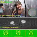 SKYUP Tranpoline 1500LBS 16 15 14 12 10 8 FT Tranpoline for 7-10 Kids and Adults, Windproof Outdoor Tranpoline with Enclosure Net, Basketball Hoop, Easy to Install & Last Long - ASTM Approved by TinyTreasures Baby Boutique