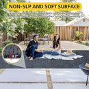 Marine Carpet,5 FT x 20 FT Dark Gray Indoor Outdoor Carpet 0.2" Thick Boat Carpet with Water-Proof TPE Backing, Non-Slide Outdoor Marine Carpet Roll for Home, Patio, Porch, Deck by CozyNest Decor