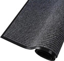 fani Heavy Duty Large Outdoor Indoor Entrance Black Doormat Waterproof Low Profile Entrance Rug Front Door Mat Patio Anti-Skid Rubber Back, 23x72 inch (Gray) by GreenHaven Gardens