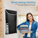 Hanging Laundry Hamper Bag XL 40x22", Space Saving over the Door Storage Bags, Behind the Door Hampers for Dirty Clothes & Wall Mounted Basket for Bathroom, Organizer for Small Room Spaces RV by CozyNest Decor
