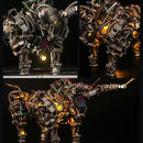 Adult 3D Metal Puzzles Bison Metal Model Kits 3D Metal Puzzles Mechanical Bulls Building Blocks Difficult DIY Assembly - High-end Gifts for Men by TinyTreasures Baby Boutique