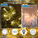 60 LED Warm White Twinkle Christmas String Lights Plug in, 15 of 60 Lights Twinkle,Connect up to 45 Sets,UL Certified 22 Ft Mini Twinkling Christmas Tree Lights,Indoor Outdoor Use by TinyTreasures Baby Boutique