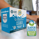 Lemi Shine Natural Dishwasher Cleaner Powered By Citric Acid | 100% Guaranteed Hard Water Cleaning Powder | Eco-Friendly Dishwasher Cleaner and Deodorizer With Fresh Lemon Scent (8 Count) by TinyTreasures Baby Boutique