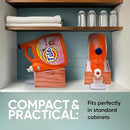 Skywin Laundry Room Organizer and Drip Tray - Soap Cup Storage for Liquid Detergent Containers (Wood) by CozyNest Decor