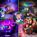 Astronaut Galaxy Projector for Bedroom, Star Projector Galaxy Light with App & Remote Control, White Noises, Bluetooth Speaker, Rocket Night Light for Kids, Ceiling, Gifts, Room Decor by TinyTreasures Baby Boutique