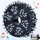 JMEXSUSS 500 LED White Christmas Lights Outdoor, 173ft 8 Modes Christmas Tree Lights, Waterproof Christmas Twinkle String Lights Green Wire for House Wedding Party Xmas Indoor Decorations by GreenHaven Gardens