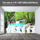 Forest Landscape Wall murals Woodland Tree Peel and Stick Wallpaper for Bedroom Living Room - 85"x118" by CozyNest Decor