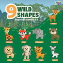 MOMOTOYS Wild Animals Beginner Sewing Kit for Kids Ages 7+ – Includes 9 Kids Sewing Projects with Tools & Art Supplies – DIY Felt Crafts for Girls & Boys – Gifts for 7, 8, 9, 10, 11, 12 Year Old by TinyTreasures Baby Boutique