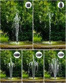 Biling Solar Water Fountain for Bird Bath, 3.5W Solar Water Pump Outdoor with 10ft Cable, 4ft Tubing, Solar Pond Pump for BirdBath, Garden Small Ponds (Need Direct Sunlight) by GreenHaven Gardens