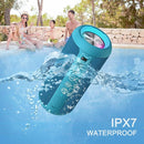 Ortizan Portable Bluetooth Speakers, IPX7 Waterproof Wireless Outdoor Speaker with 24W Loud Stereo Sound And Bluetooth 5.3, Deep Bass, RGB Lights, Dual Pairing, 30H Playtime for Home, Party by TinyTreasures Baby Boutique