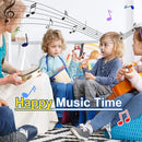 LOOIKOOS Toddler Musical Instruments Montessori Natural Wooden Percussion Instruments for Kids Preschool Educational Musical Toys Set for Boys and Girls with Storage Bag by TinyTreasures Baby Boutique