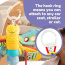 Lamaze Clip On Car Seat and Stroller Toy - Freddie the Firefly - Crinkle Car Seat Toys and Stroller Toys - Sensory Toys for Babies - Travel Toys for Car - Infant Toys Ages 0 Months and Up by TinyTreasures Baby Boutique