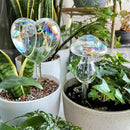 Kingbuy Self Watering Globes Hand Blown Glass Plant Watering Bulbs Colorful Mushroom Automatic Drippers Irrigation Devices for Indoor Outdoor Plants, 4 Pack by GreenHaven Gardens