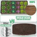SnugNiture Galvanized Raised Garden Bed 4x4x1FT Outdoor Large Metal Planter Box Steel Kit for Planting Vegetables, Flowers by GreenHaven Gardens