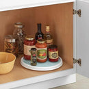 Copco Basics Non-Skid Pantry Cabinet Lazy Susan Turntable, 12-Inch, White (Pack of 2) by CozyNest Decor