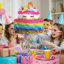 WERNNSAI Unicorn Cake Piñata Foldable - Unicorn Party Decorations Pink Girl Birthday Party Games Princess Pinata with Blindfold Bat and Tassels Happy Birthday Supplies for Kids Girls Classroom Game by TinyTreasures Baby Boutique
