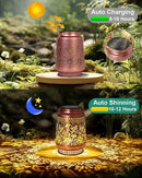 Hummingbird Solar Lanterns Outdoor Waterproof, Mothers Day Gifts Birthday Gifts for Women Mom Grandma Sister, Hanging Solar Lantern Garden Decor for Outside Yard Patio Porch Pathway Lawn Balcony by GreenHaven Gardens