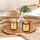 Sage & Citrus Scented Candle Set 2 Pack – Natural Soy Wax Hand-Poured – 60 Hour Long Lasting Burn – Relax and Relieve Stress – Premium Aromatherapy Candle for Home Decor, Gifts by CozyNest Decor