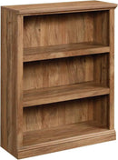 Sauder Miscellaneous Storage 3-Shelf Bookcase/ Book shelf, Sindoori Mango finish by CozyNest Decor