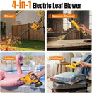 DeForce Electric Leaf Blower Cordless for Dewalt 20v Max Battery, 4 in 1 Blower, 3 Speed Modes, 190 MPH, Battery Powered Leaf Blower w/Extended Tube for Leaves, Lawn Care, Patio, Dust(Bare Tool Only) by GreenHaven Gardens
