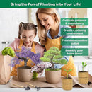 Bonsai Tree Kit, Bonsai Starter Kit for Growing Bonsai Plants with Tools, Grow Bonsai Tree Live Indoor, Garden Crafts Hobby Kits, Unique DIY Gardening Gifts for Men Women Mother by GreenHaven Gardens